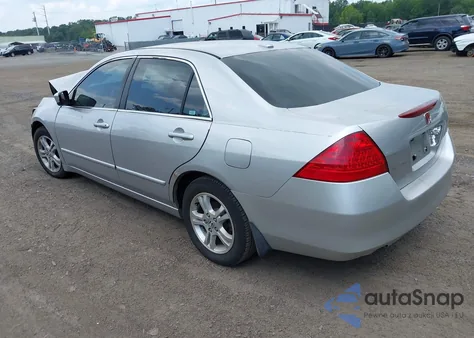 2007 Honda Accord 2.4 Ex из США, поврежденный, VIN 1HGCM56877A003592